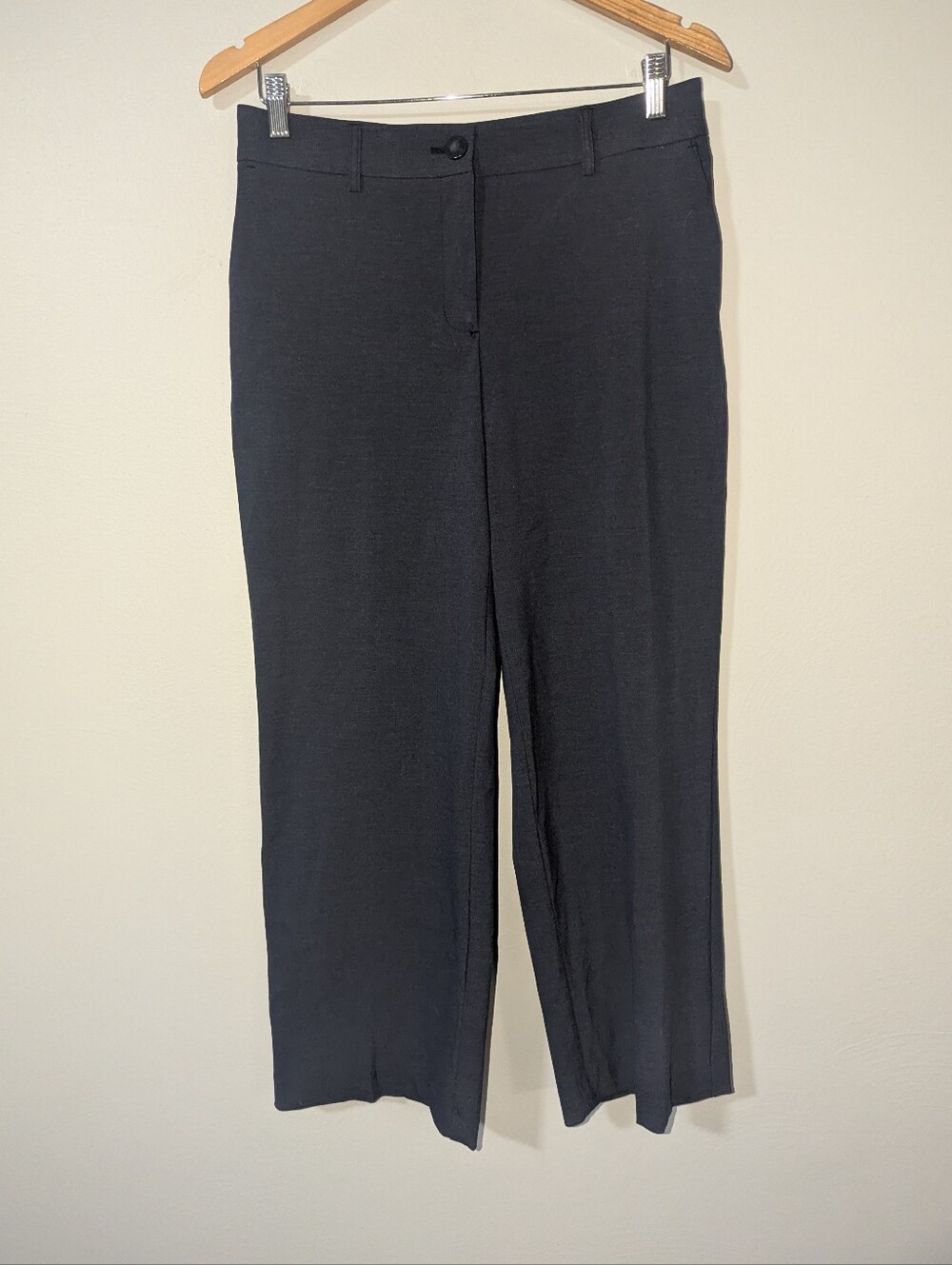 8 Rachel Zoe Blue Elastic Waist Zip Fly Straight Leg Pants